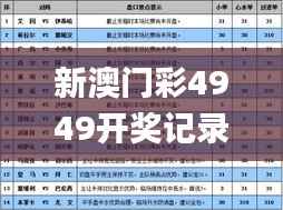 新澳门彩4949开奖记录,实效设计解析策略_5DM18.424