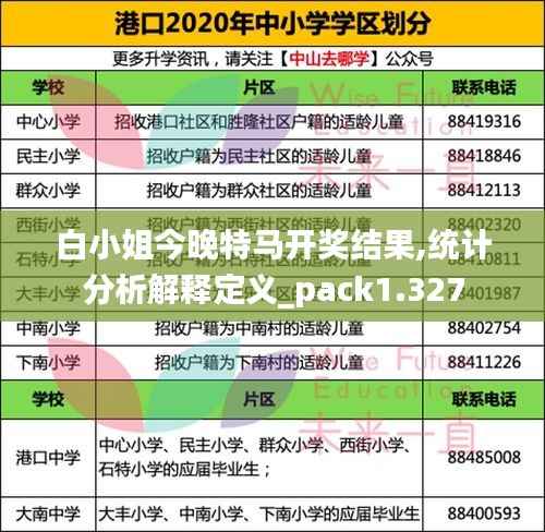 白小姐今晚特马开奖结果,统计分析解释定义_pack1.327
