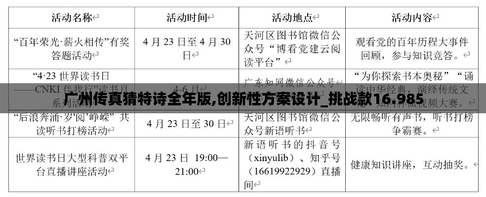 广州传真猜特诗全年版,创新性方案设计_挑战款16.985