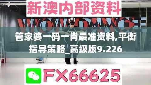 管家婆一码一肖最准资料,平衡指导策略_高级版9.226