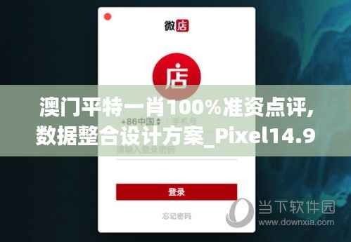 澳门平特一肖100%准资点评,数据整合设计方案_Pixel14.934