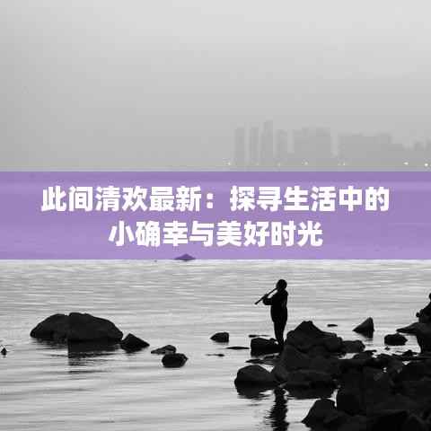 此间清欢最新:探寻生活中的小确幸与美好时光