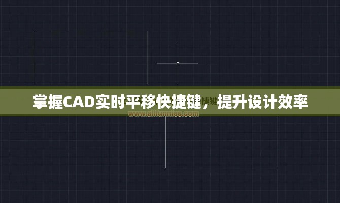 掌握CAD实时平移快捷键,提升设计效率