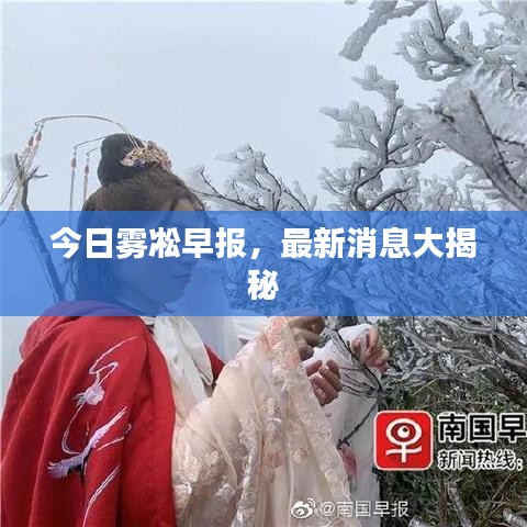 今日雾凇早报,最新消息大揭秘